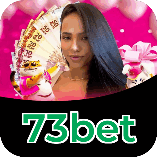 Interface do aplicativo 73bet mostrando jogos disponíveis no iOS e Android